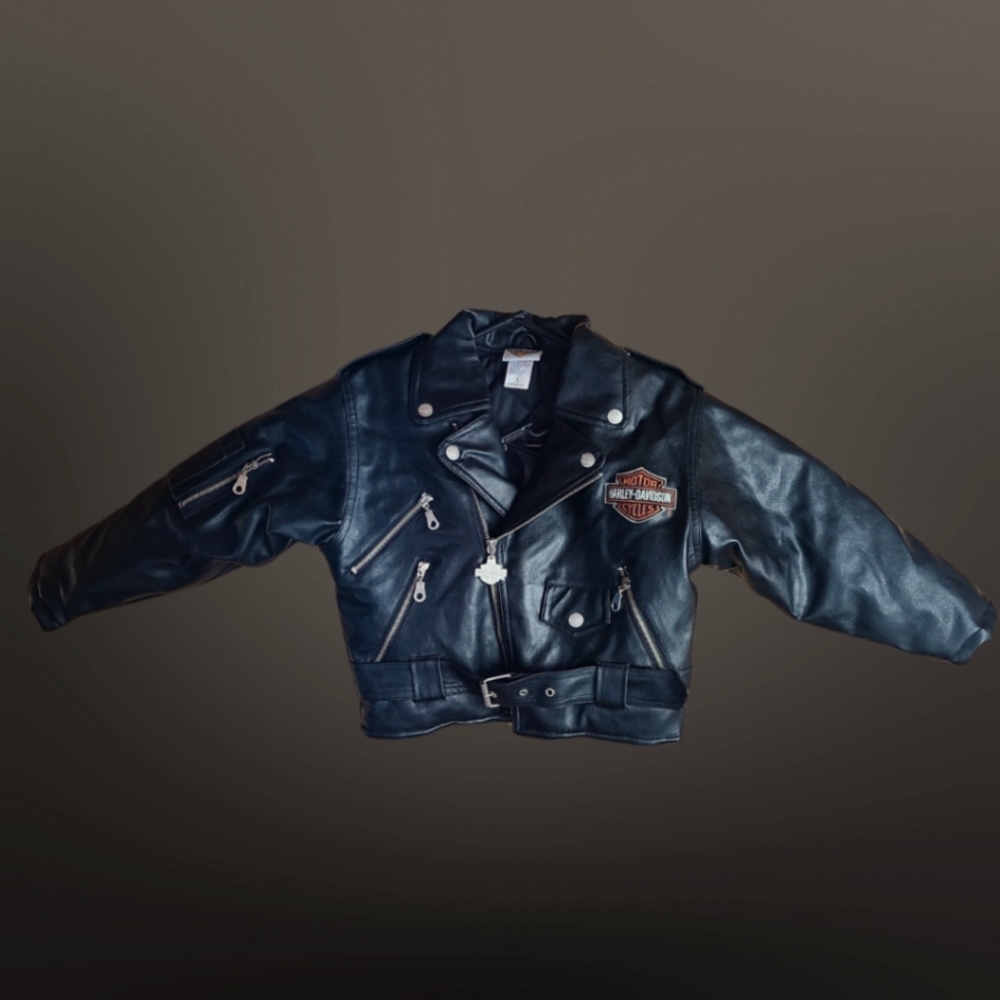 Harley Davidson jacket youth Size 6